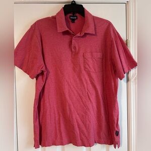 Patagonia Men's Polo Shirt in Rich Red